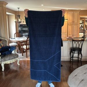 Yves Saint Laurent Navy Blue towel New in box